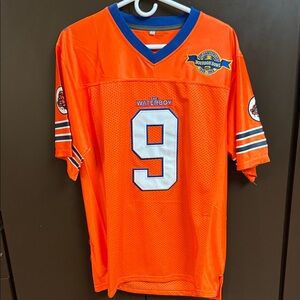 WaterBoy Bobby Boucher Men’s Football Jersey with Number 9 in size Small